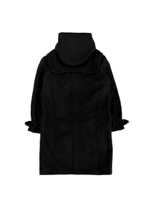 JORDANLUCA - Dowry Duffle Coat - AW25 - BLACK